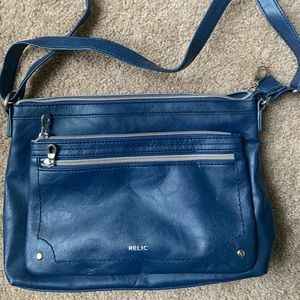 Relic leather crossbody new